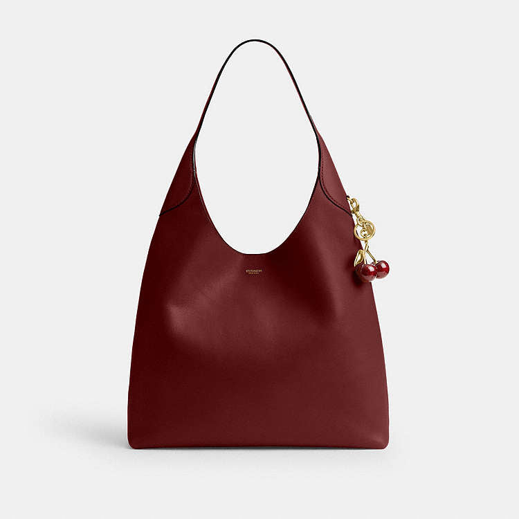 Brooklyn 39 Natural Grain Leather Hobo Bag