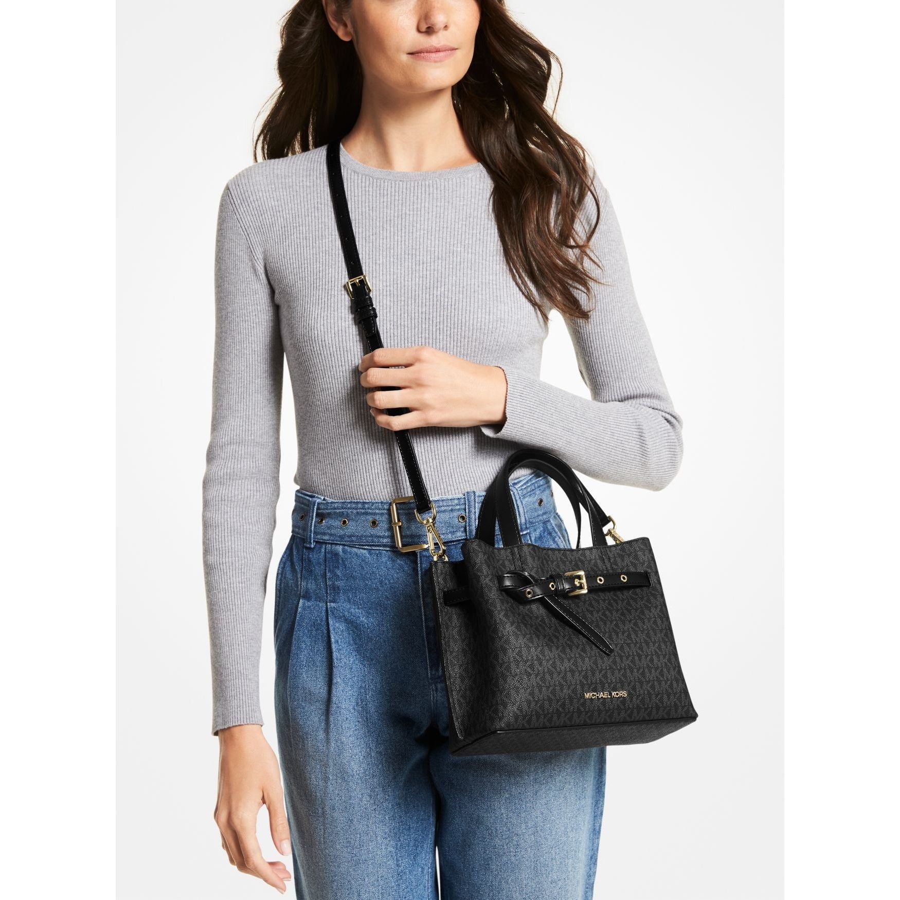 Michael Kors Emilia Small Logo Satchel