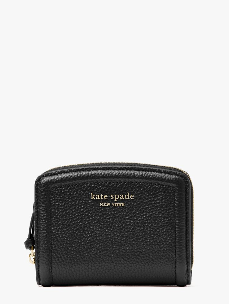 Kate Spade Knott Small Compact Wallet - Black