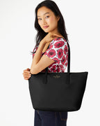 Kate Spade Kitt Ksnyl Tote Bag Black detail