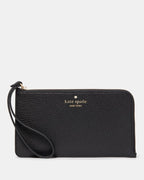 Kate Spade Lucy Wristlet Pebbled - Black