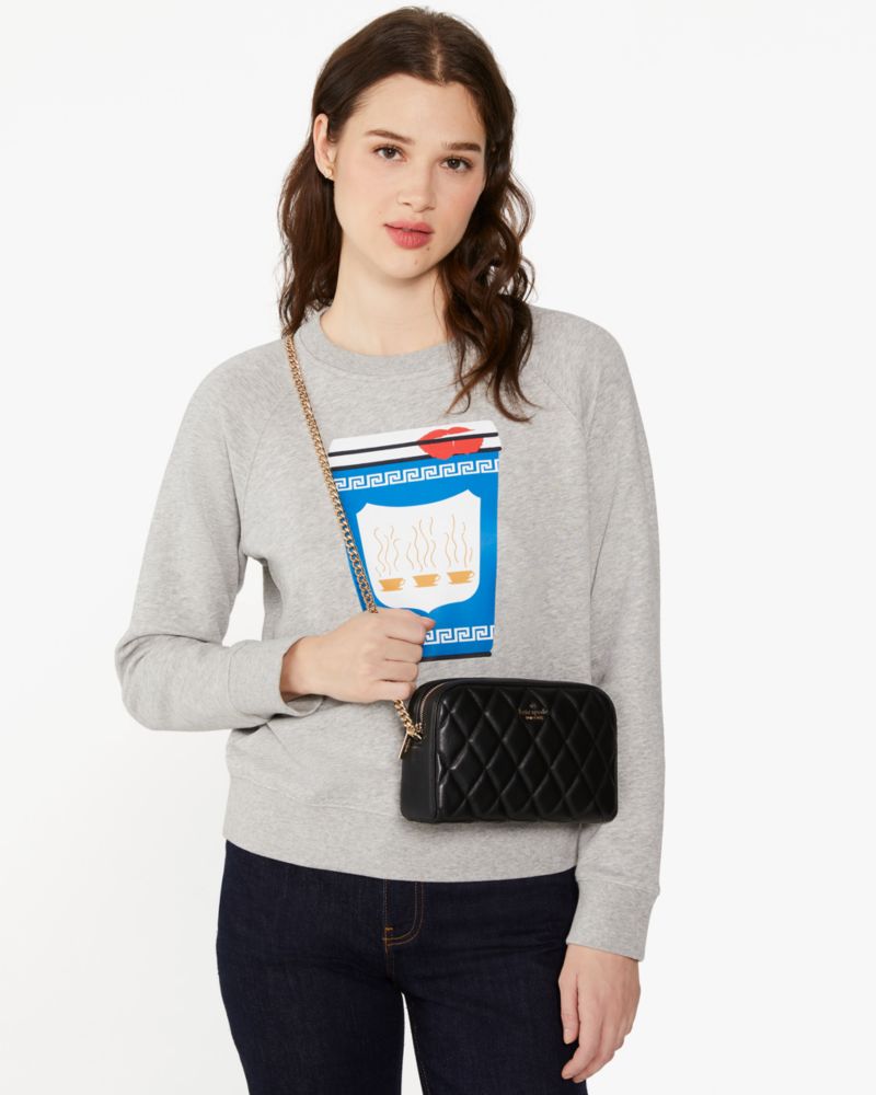 Kate Spade Carey Chain Camera Bag Black detail