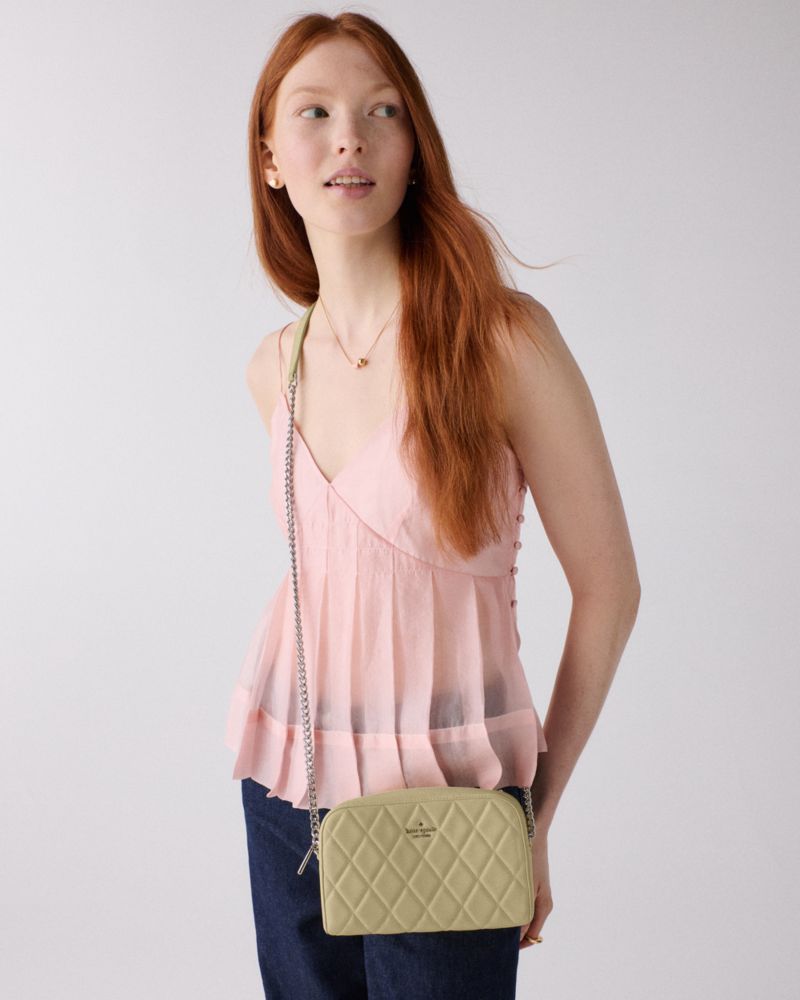 Kate Spade Carey Chain Camera Bag Elm detail