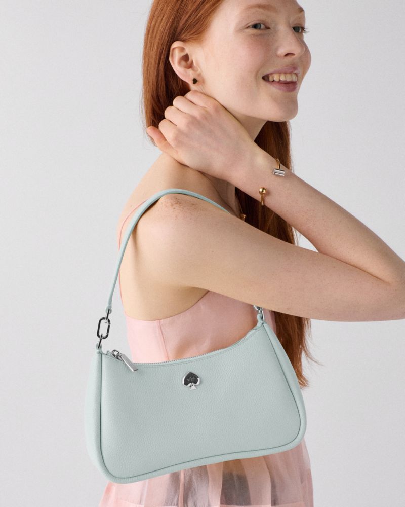 Kate Spade Kayla Shoulder Bag Lake Mist detail