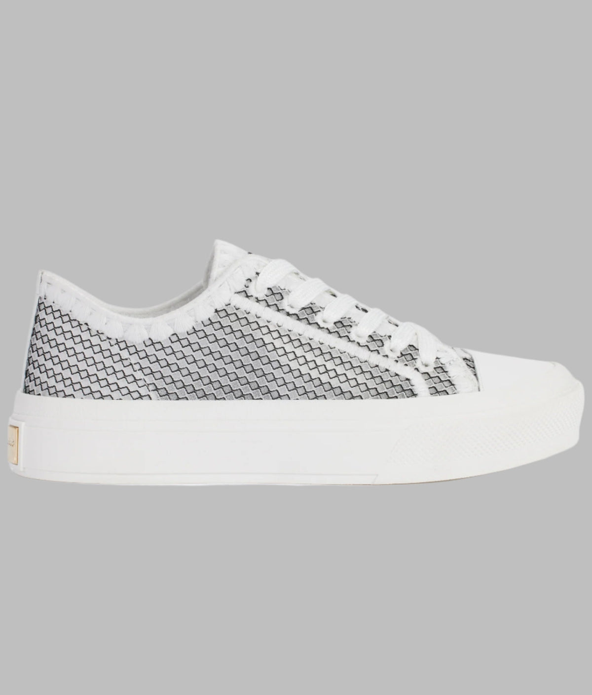 Karl Lagerfeld Giddeon Mesh Sneaker White