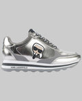 Karl Lagerfeld Meade Metallic Trainer Sneaker