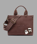 Karl Lagerfeld Kristina Canvas Karl et Choupette Logo Crossbody
