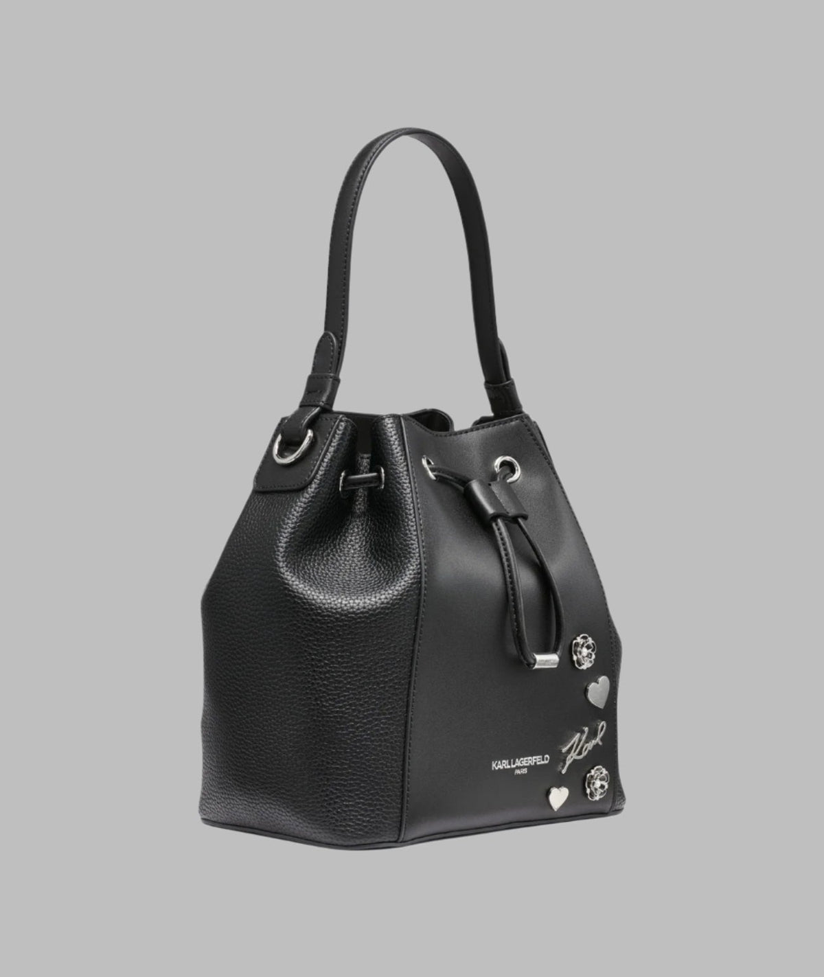 Karl Lagerfeld Adele Pin Bucket Crossbody