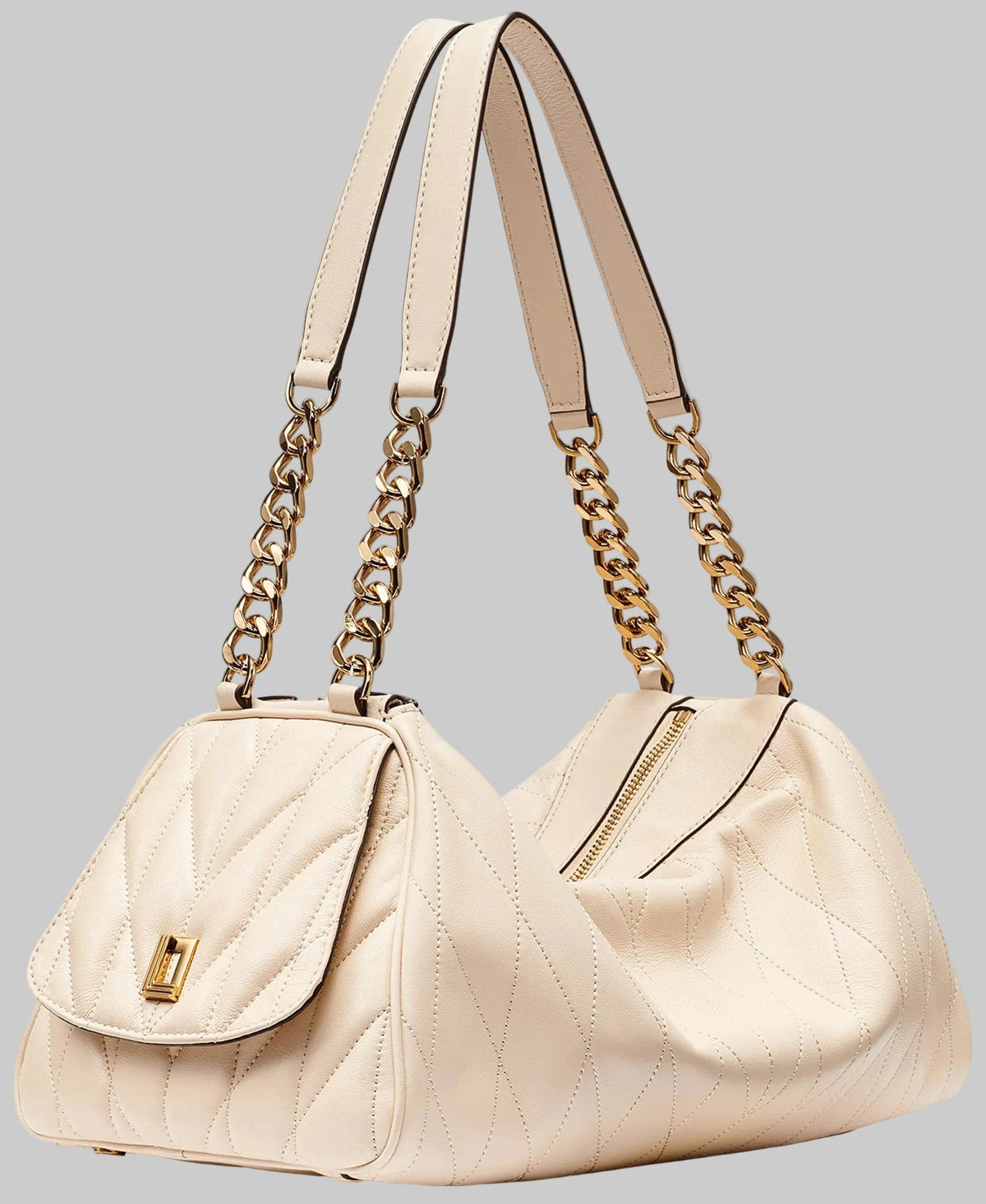 Karl Lagerfeld Lafayette Satchel with Karl Puff Charm