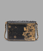 Karl Lagerfeld Ikon Leather Constellation Book Crossbody