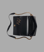 Karl Lagerfeld Ikon Leather Constellation Book Crossbody