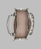 Karl Lagerfeld Savoie Small Leather Crossbody White