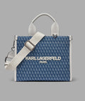 Karl Lagerfeld Kristina Small Crossbody Denim Jaquard