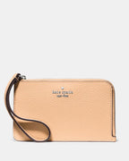 Kate Spade Lucy Small Card Holder Wristlet - Beige
