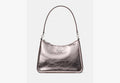 Kate Spade Margot Medium Shoulder Bag Crinkle Metallic Lilac Moonlight