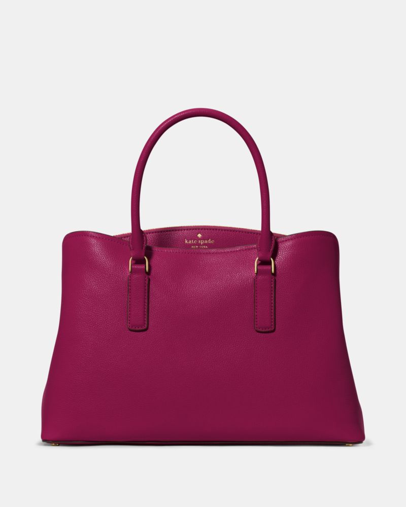 Kate Spade Thompson Street Satchel Bag - Classic Dark Raspberry