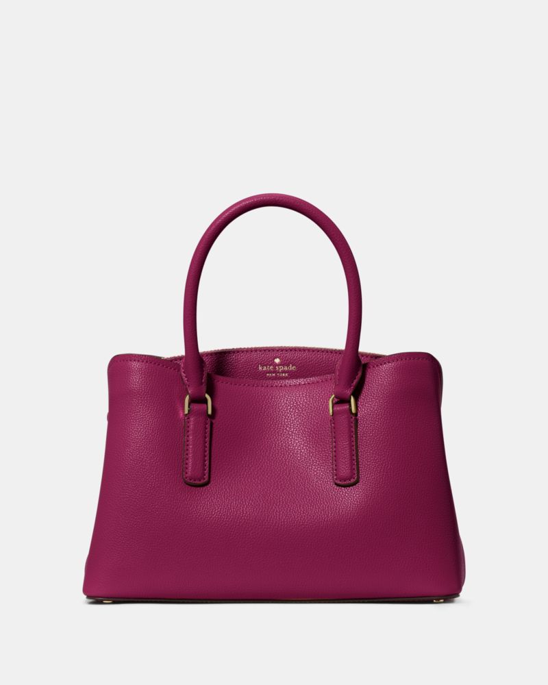 Kate Spade Thompson Street Small Satchel Bag - Classic Dark Raspberry