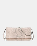 Kate Spade Ivy Crossbody Bag Snake Embossed Pink Multi