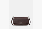Kate Spade Quinn Mini Crossbody Bag Hot Fudge