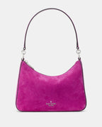 Margot Medium Shoulder Bag Suede - Beet
