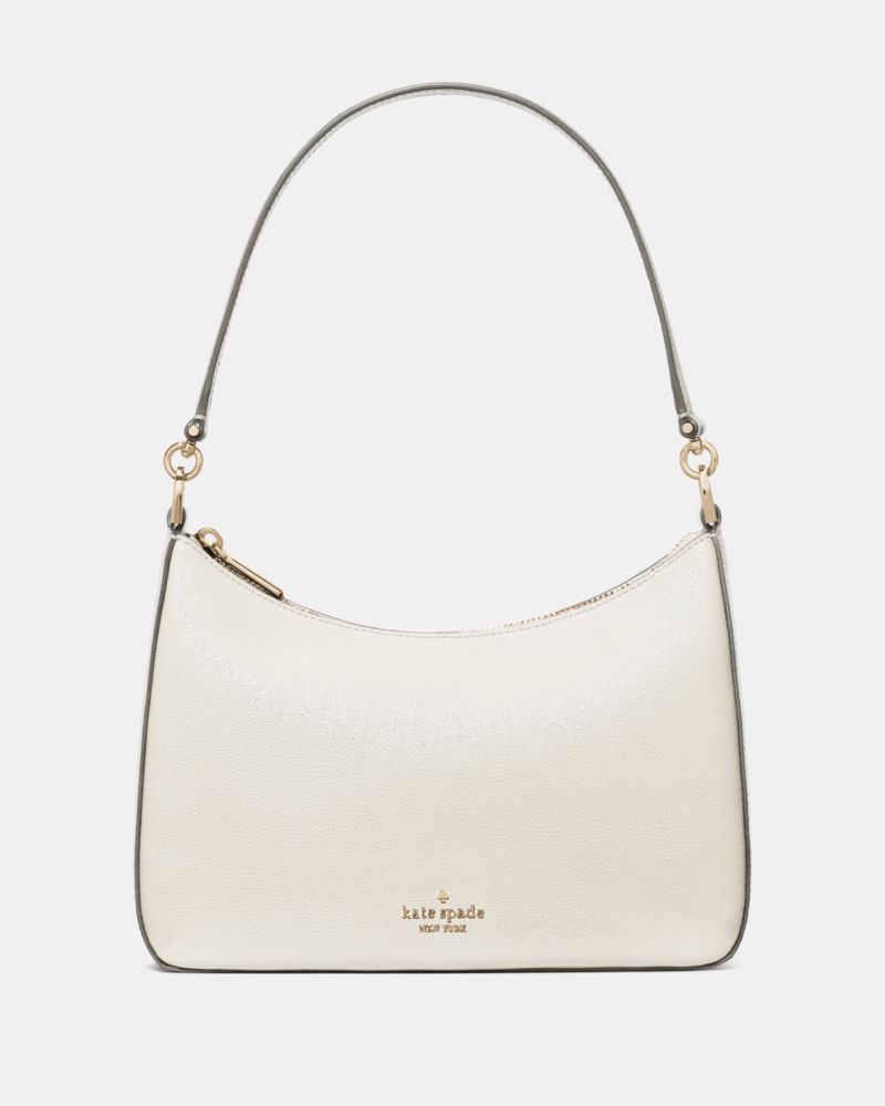 Margot Medium Shoulder Bag Leather - Meringue