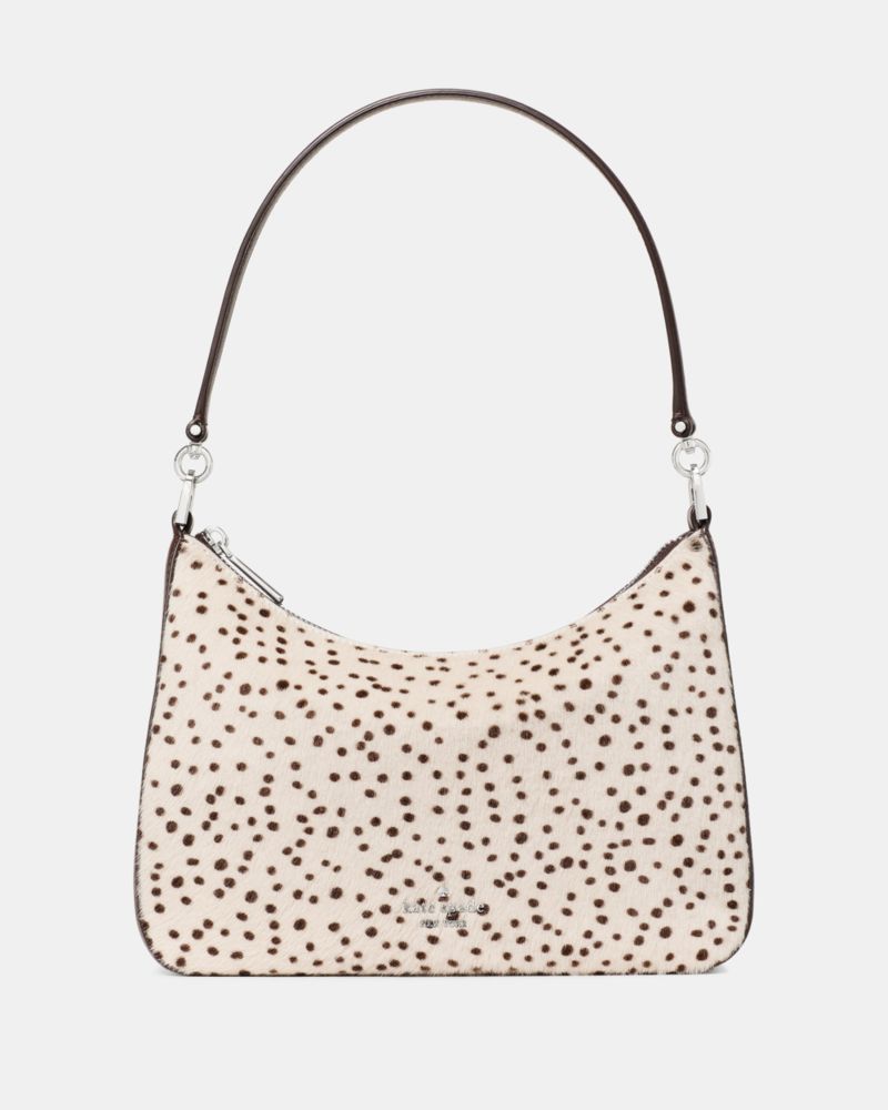 Kate Spade Margot Haircalf Medium Shoulder Bag - Natural Multi (KP201-250)