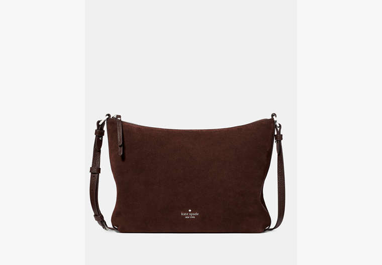 Kate Spade Lenox Large Crossbody Bag Hot Fudge