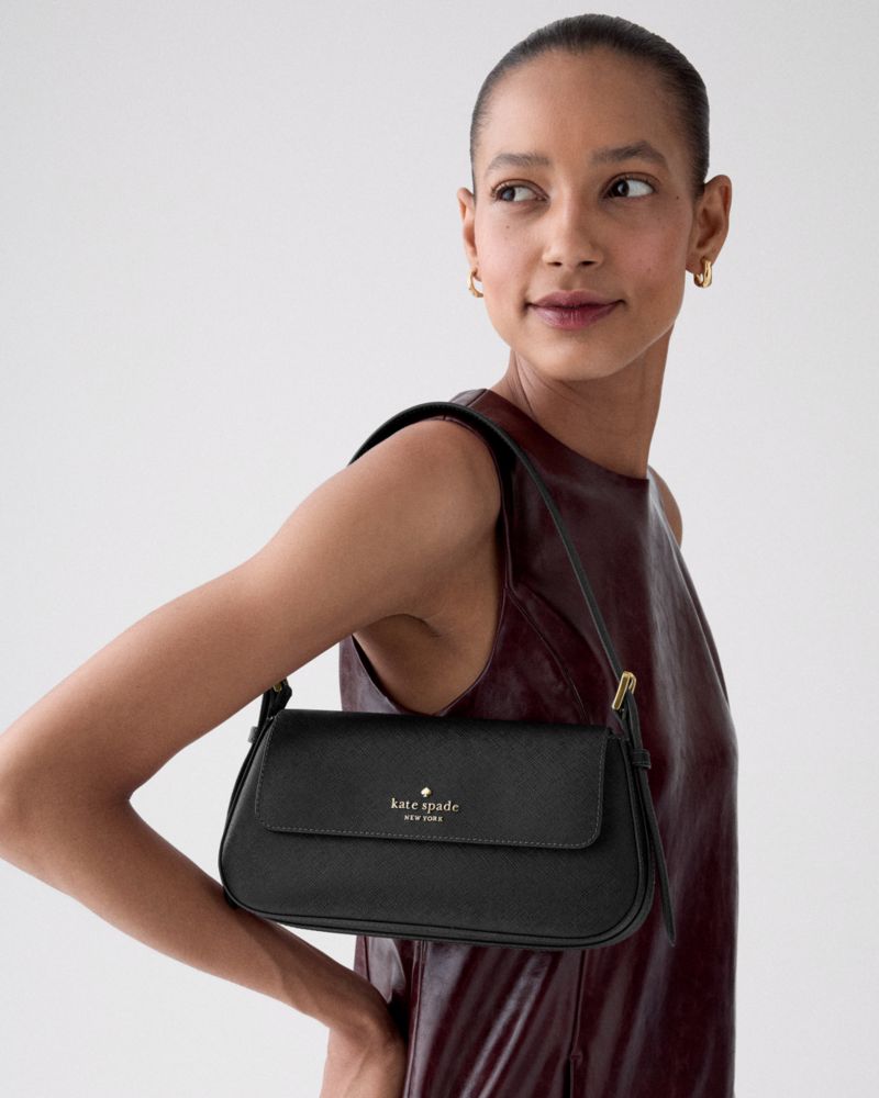 Kate Spade Gwen Shoulder Bag Black detail