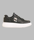 Karl Lagerfeld Karlie Karl Head Sneaker, Black