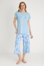 Catherine's Soft Texture Capri Set