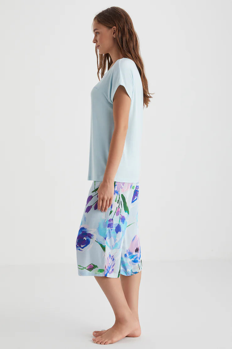 Catherine's Soft Texture Capri Set