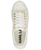 Karl Lagerfeld Mablyn Logo Lace-Up Sneaker Cream – Spor Ayakkabı