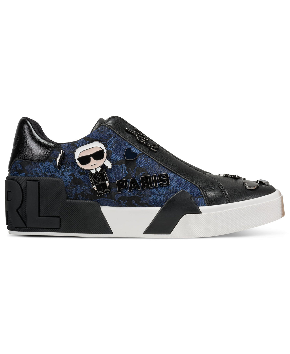 Karl Lagerfeld Mavise Floral Slip-On Sneaker
