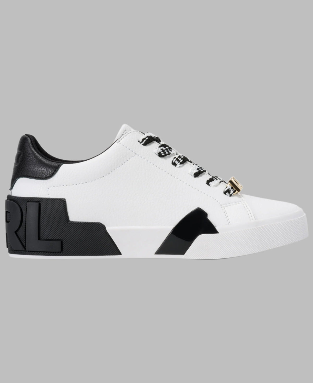Karl Lagerfeld Melora Leather Low-Top Sneaker