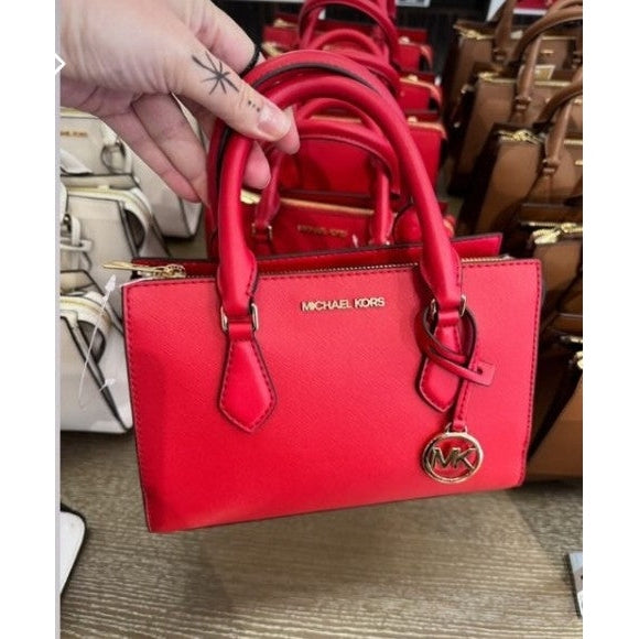 Michael Kors Sheila Kleine Umhängetasche aus Kunstleder