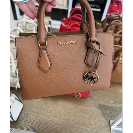 Michael Kors Sheila Small Faux LeatherSatchel