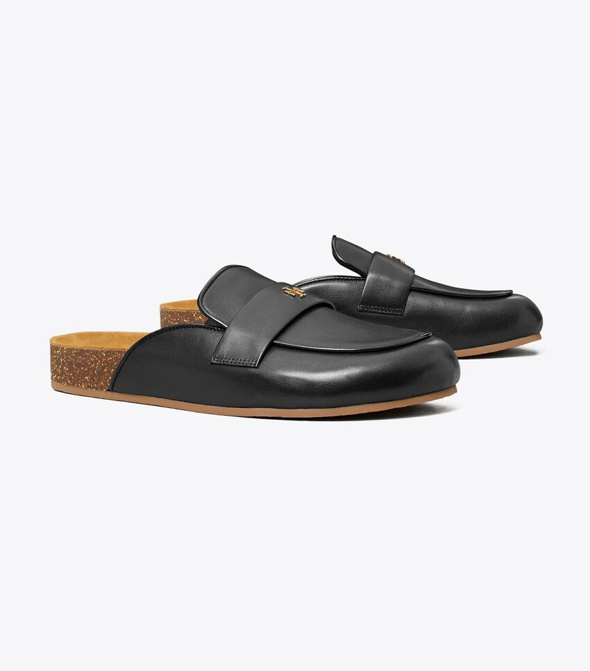 Tory Burch Everly Cork Mule - Perfect Black
