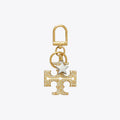 Tory Burch Kira Pavé Star Logo Key Charm Rolled Gold
