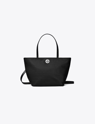 Tory Burch Nylon Mini Tote Black
