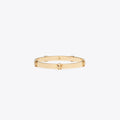 Tory Burch Classic Logo Hinge Bangle - Gold