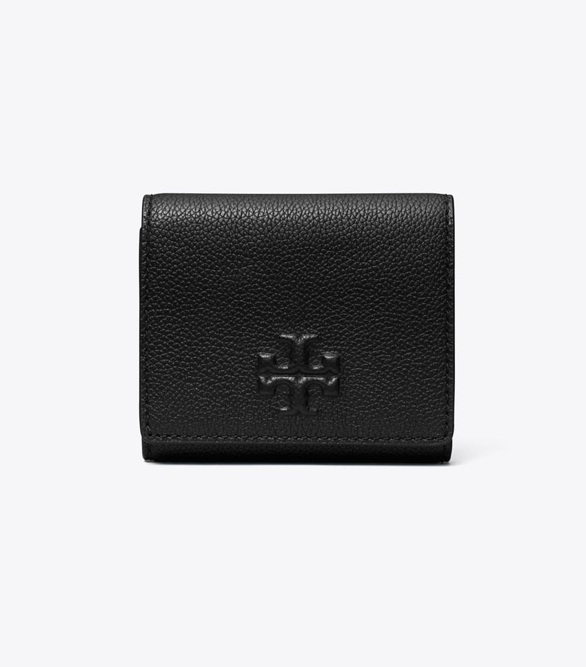 Thea Compact Wallet - Black