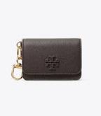 Thea Flap Card Case - Deep Brown