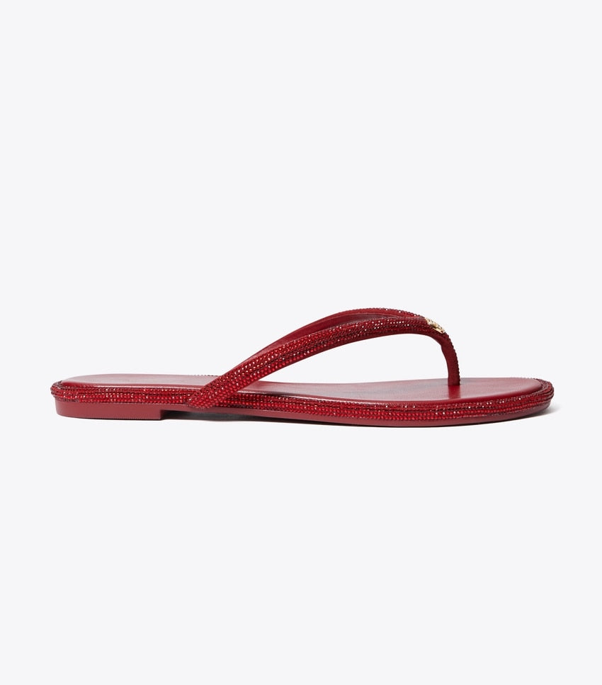 Tory Burch Chelsea Leather Flip Flop - Bartlett Red