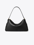 Tory Burch Thea Zip Top Shoulder Bag Black