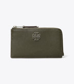 Britten Zip Card Case - Dark Leccio