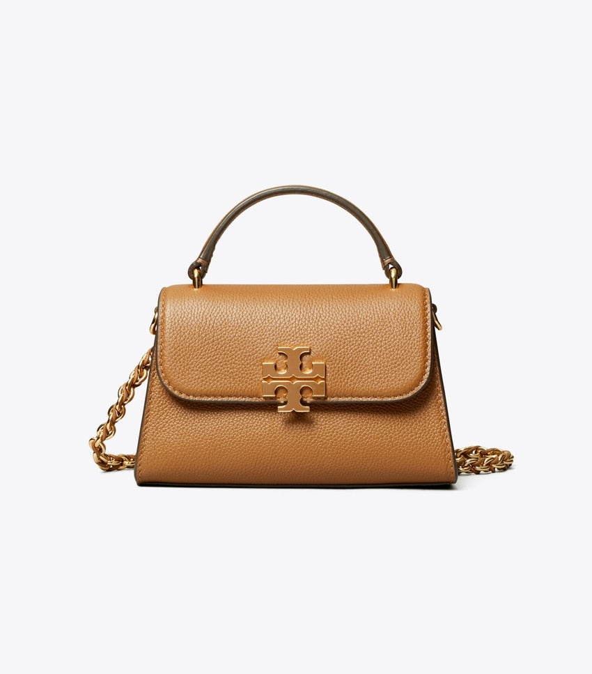 Britten Mini Top Handle - Forest Brown
