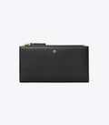 Key Item Slim Envelope Wallet - Black