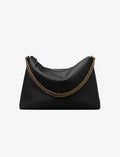 Britten Large Zip Shoulder Bag - Black