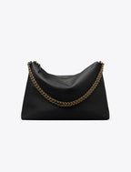 Britten Large Zip Shoulder Bag - Black