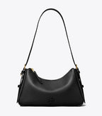 Tory Burch Thea Small Zip Top Shoulder Bag - Black